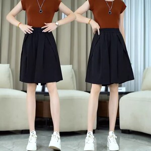 五分裤裙女夏季薄款a字阔腿裤裙