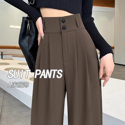 清仓捡漏西装裤女夏季2025新款