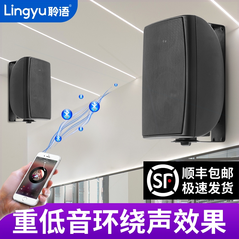 会议室重低音挂壁式商铺有源壁挂