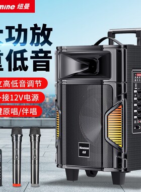 纽曼A8广场舞音响户外K歌音箱移