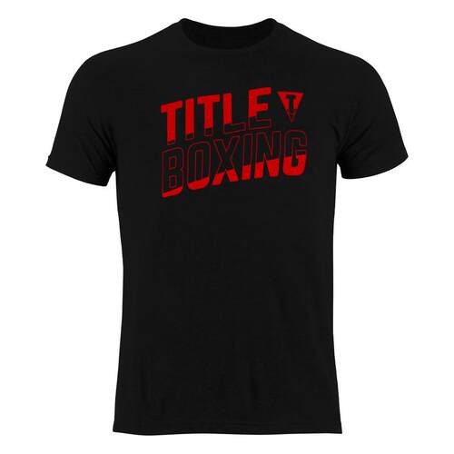 代购Title Boxing男士拳击T恤透气舒适耐穿耐用贴身剪裁运动休闲