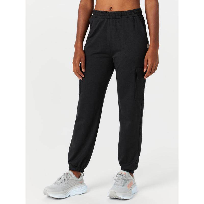 代购Vuori女士运动裤透气排汗宽松版型多口袋设计柔软面料