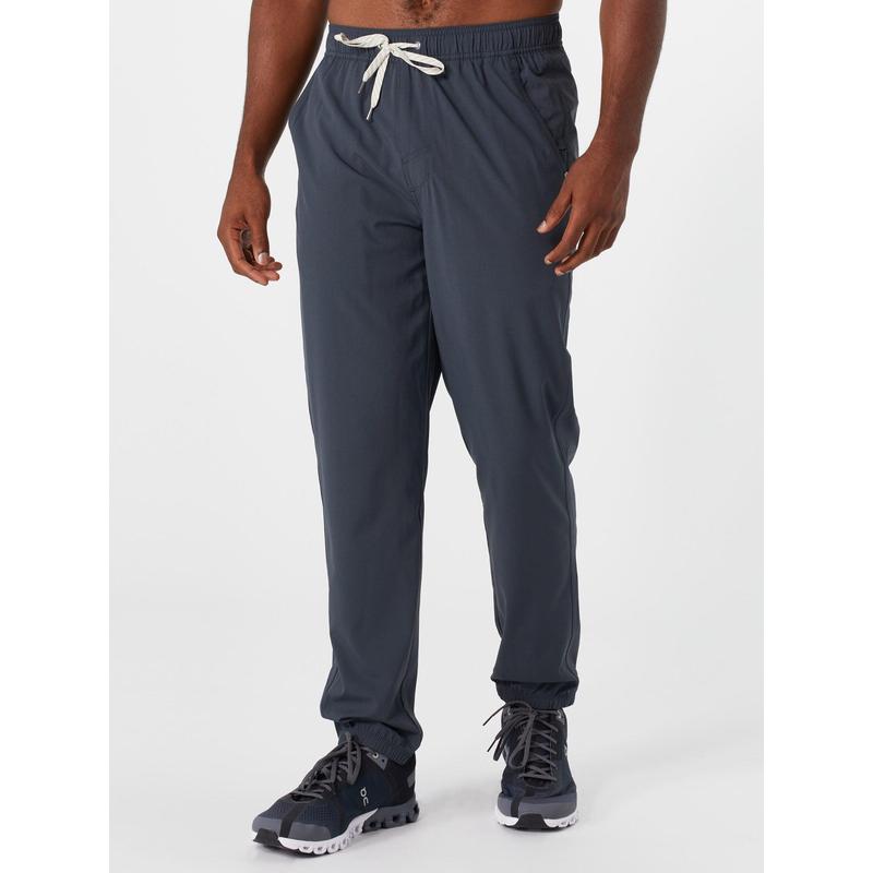 代购Vuori男士运动裤速干防异味内置内衬口袋设计深灰色四面弹力