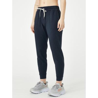 代购Vuori女士运动裤舒适贴身轻便透气收口设计抽绳调节深色系