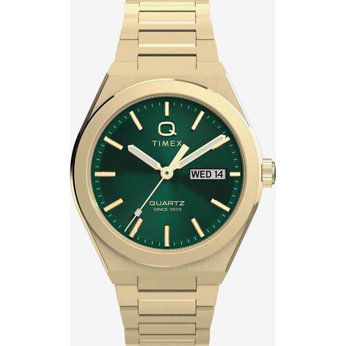 海外代购Timex/天美时男士手表欧美腕表双历显示精准计时钢带