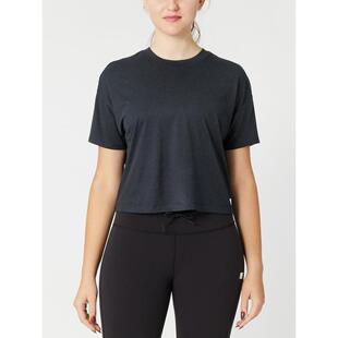 代购Vuori女士运动T恤吸湿排汗防异味防晒防护贴身舒适聚酯纤维