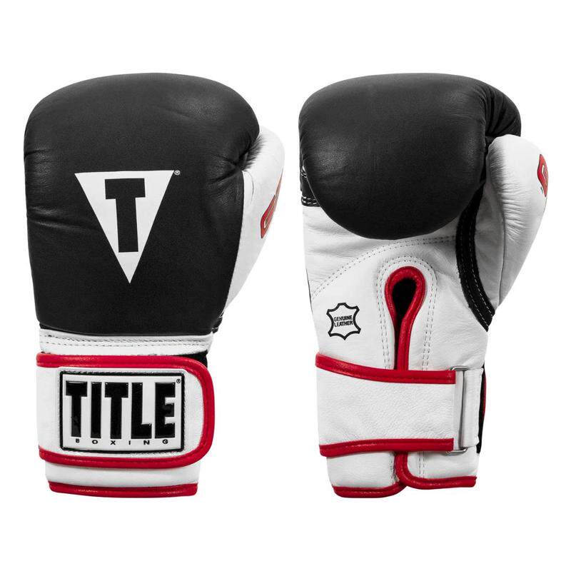 代购Title Boxing男女拳套防护减震皮革加厚训练拳击拳击手套