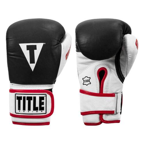 代购Title Boxing男女拳套防护减震皮革加厚训练拳击拳击手套