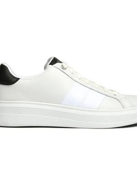 代购Cole Haan男士板鞋轻便缓震鞋垫舒适贴合耐磨鞋底白色