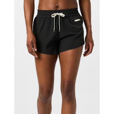 代购Vuori女士运动短裤透气排汗轻量舒适可调节腰围前袋拉链收纳