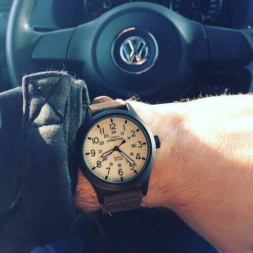 Timex 天美时手表男户外休闲夜光防水正品石英表学生男表 T49963