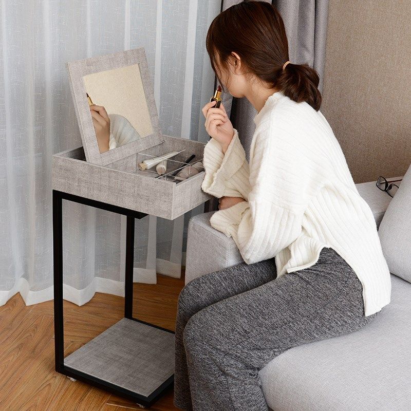 化妆台梳妆台卧室超小号 迷 单人 一体多功能网红40cm迷你化妆桌|ruв категории жилой мебели, Таблица класса, комод/стол - от Buy2taobao.com для оказания профессиональной услуги покупки агента Taobao