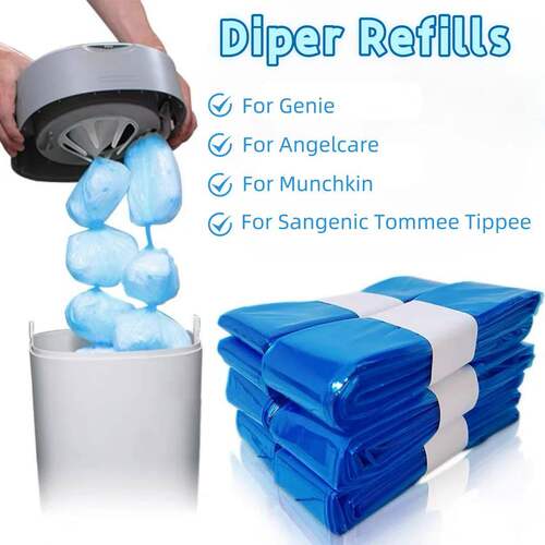 Diaper Pail Refills for Sangenic Tommee Tippee for Genie