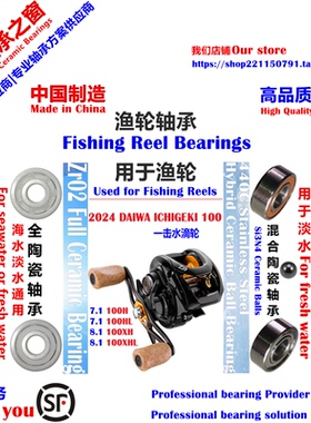 24达瓦一击100远投陶瓷轴承|2024 DAIWA ICHIGEKI100 Beraing