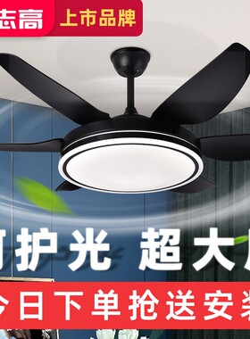 志高2026年新款吊扇灯变频风扇灯