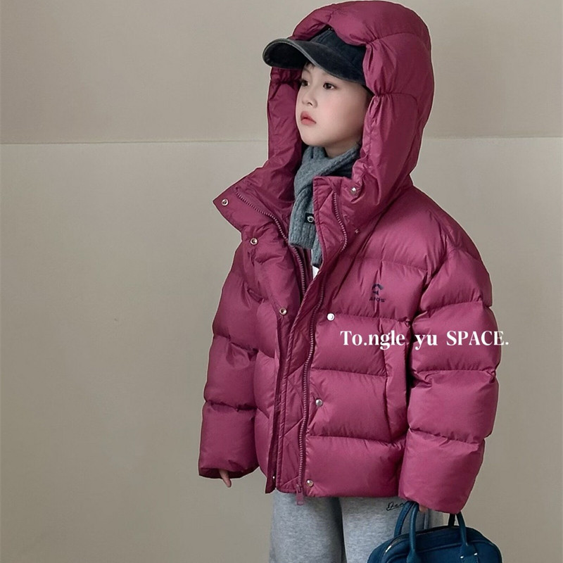 童乐鱼2025冬新款男童女童短款羽绒服外套儿童白鸭绒童装潮2901,童装/婴儿装/亲子装,羽绒服,淘宝优惠券,粉丝福利购,淘宝优惠卷