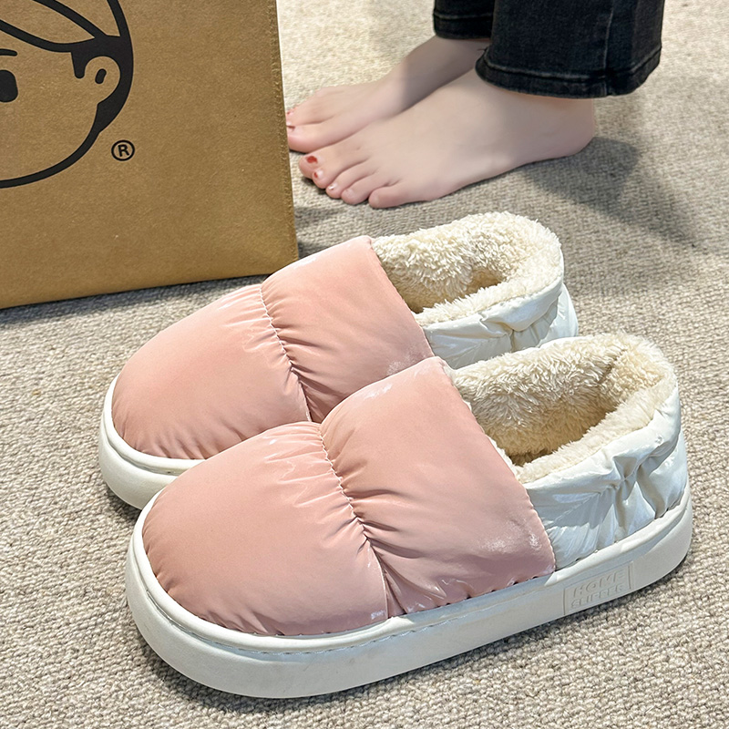 防水款棉拖鞋女冬季2024新款