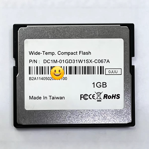 DC1M-01GD31W1SX-C067A/宜鼎Innodisk工业级CF卡 ICF4000/1GB容量