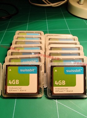 德国swissbit  cfast卡 4G SLC工控数控plc CF卡 SFCA4096H2BV4TO