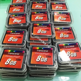Transcend创见CF卡8G 133X单反数码相机工业工控存储卡 8g