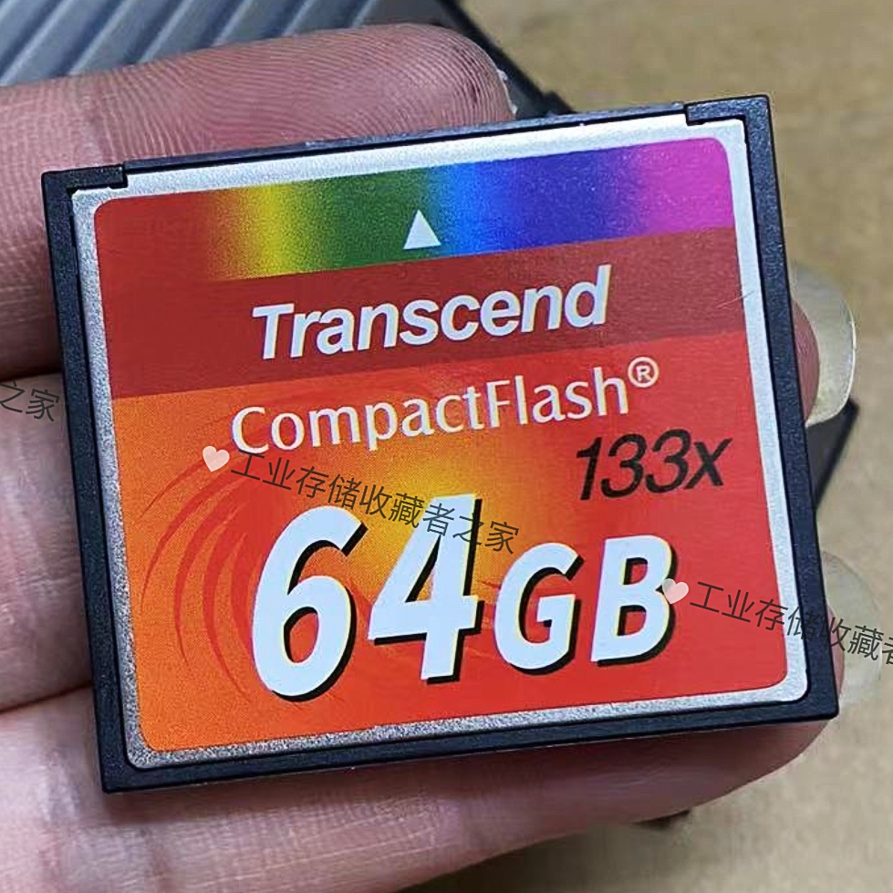 创见Transcend CF卡 64GB 133X CF存储卡 佳能单反相机内存卡