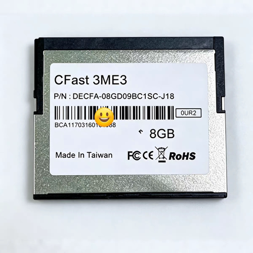 DECFA-08GD09BC1SC-J18/宜鼎innodisk工业级CFast卡/3ME3/容量8GB