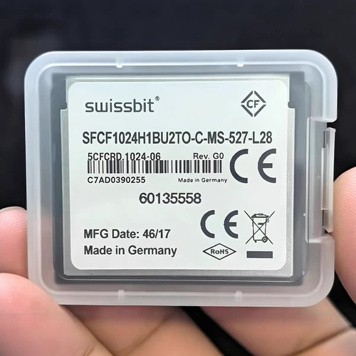 SFCF1024H1BU2TO-C-MS-527-L28德国Swissbit工业级CF卡 1GB贝加莱