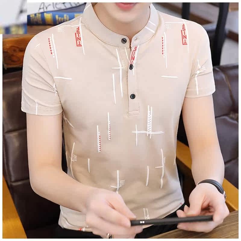 solar system Trend Off the shoulder Short sleeved T-shirt Korean Edition Jacket Long sleeve leisure time Easy Thin section middle age Versatile manin the Men's clothing, T-shirt  category - from Buy2taobao.com to provide professional Taobao agent buy service