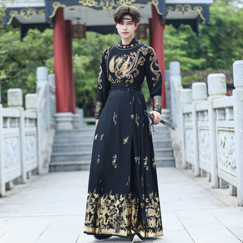 新款明制汉服男装武侠风古装套装