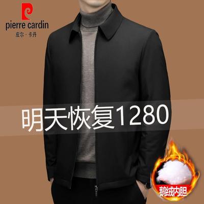 冬季加厚行政夹克商务爸爸装