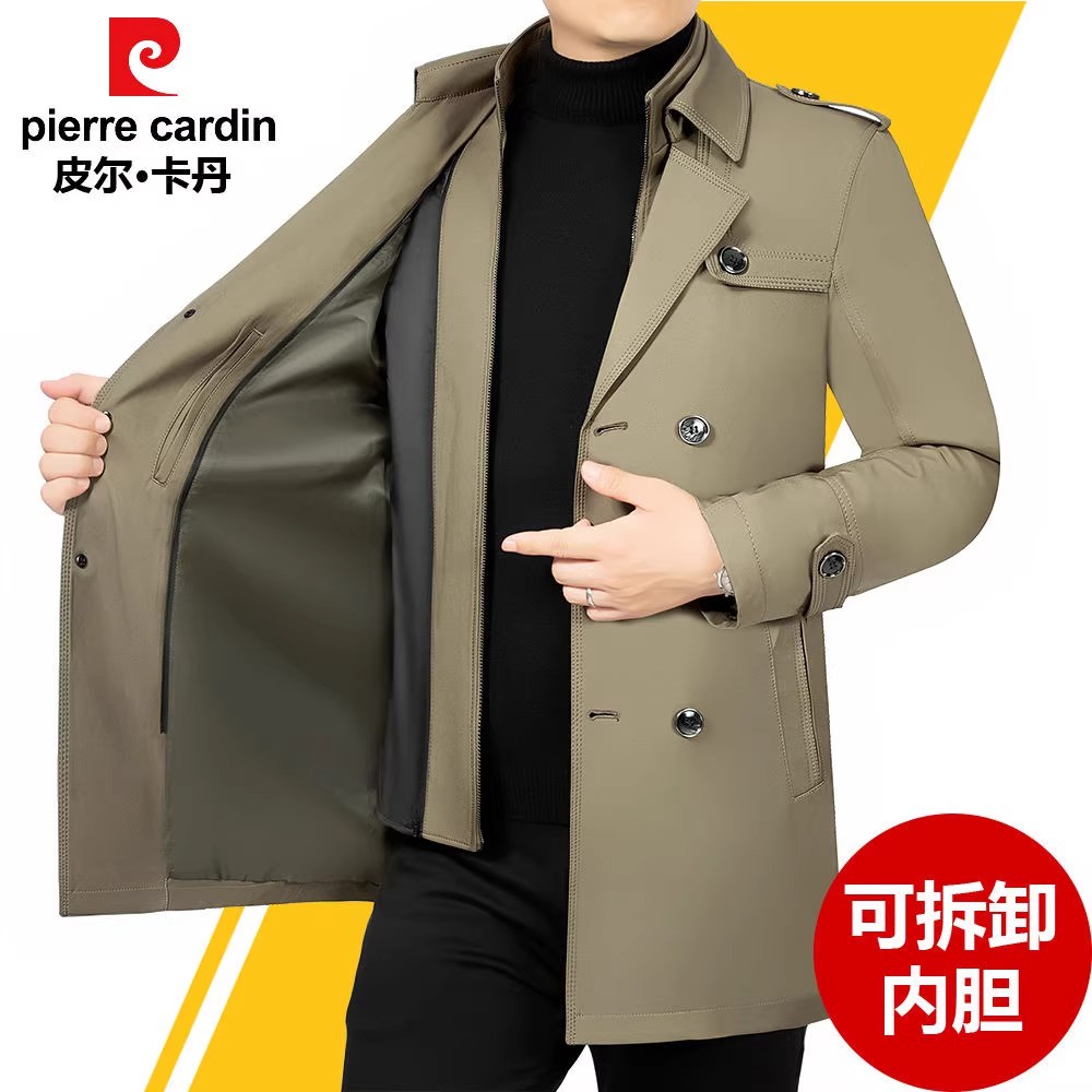 高档中长款2025秋冬季帅气男装