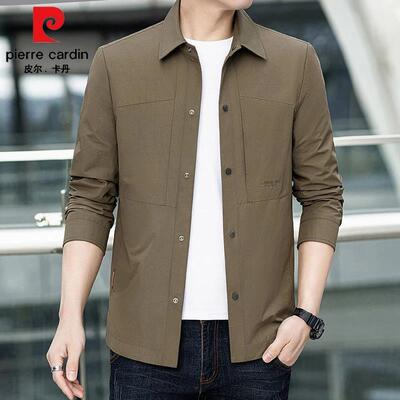 皮尔卡丹男士夹克春秋季2