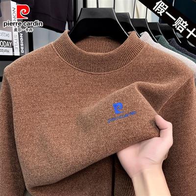 打底衫秋冬保暖加绒圆领上衣