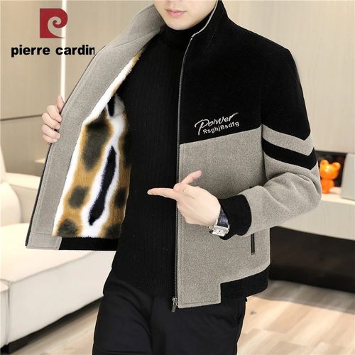 立领款棉袄棉服保暖高档外套男