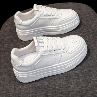 透气新流行 休闲0324d 厚底海绵蛋糕2026夏季 春夏白色女鞋