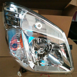 适用于跃进小福星S50 S50Q前大灯带转向灯总成S70前照灯大灯灯罩