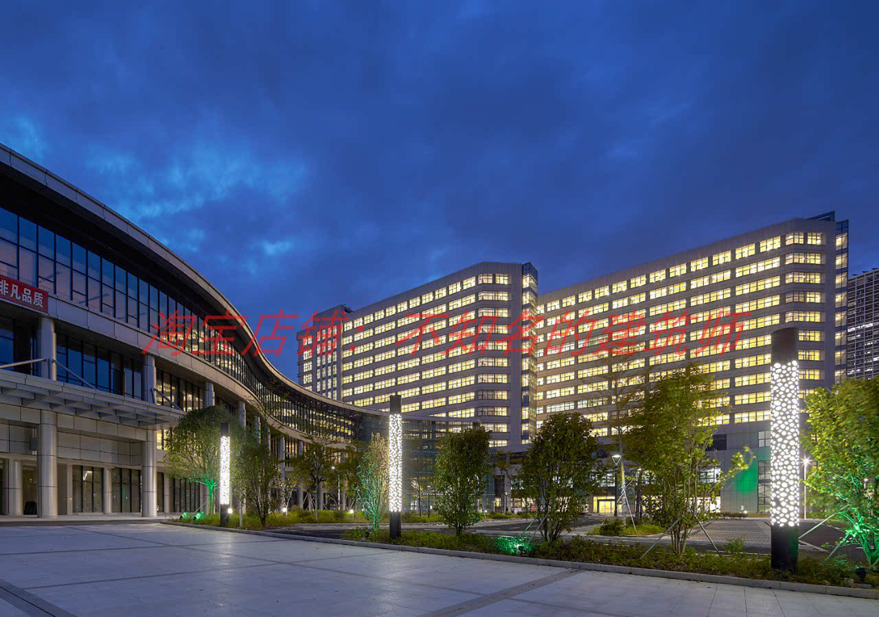 深圳大学南山学府总医院竣工图纸CAD 2022.3月