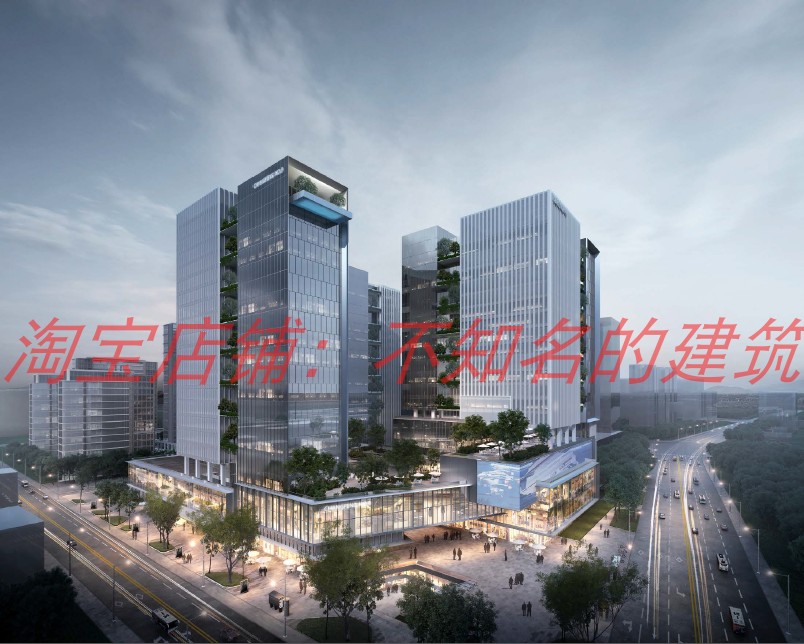 【GAD】上海长风项目9号地块建筑方案文本111P