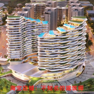 中免海口国际免税城#4地块星级酒店建筑中标文本211页 在建