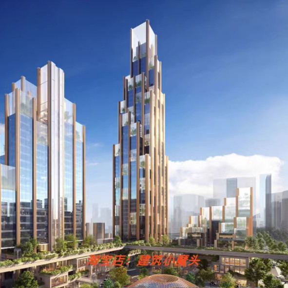 【英国福斯特】深圳前海金地小镇建筑方案PPT研究文本41页 2021.9