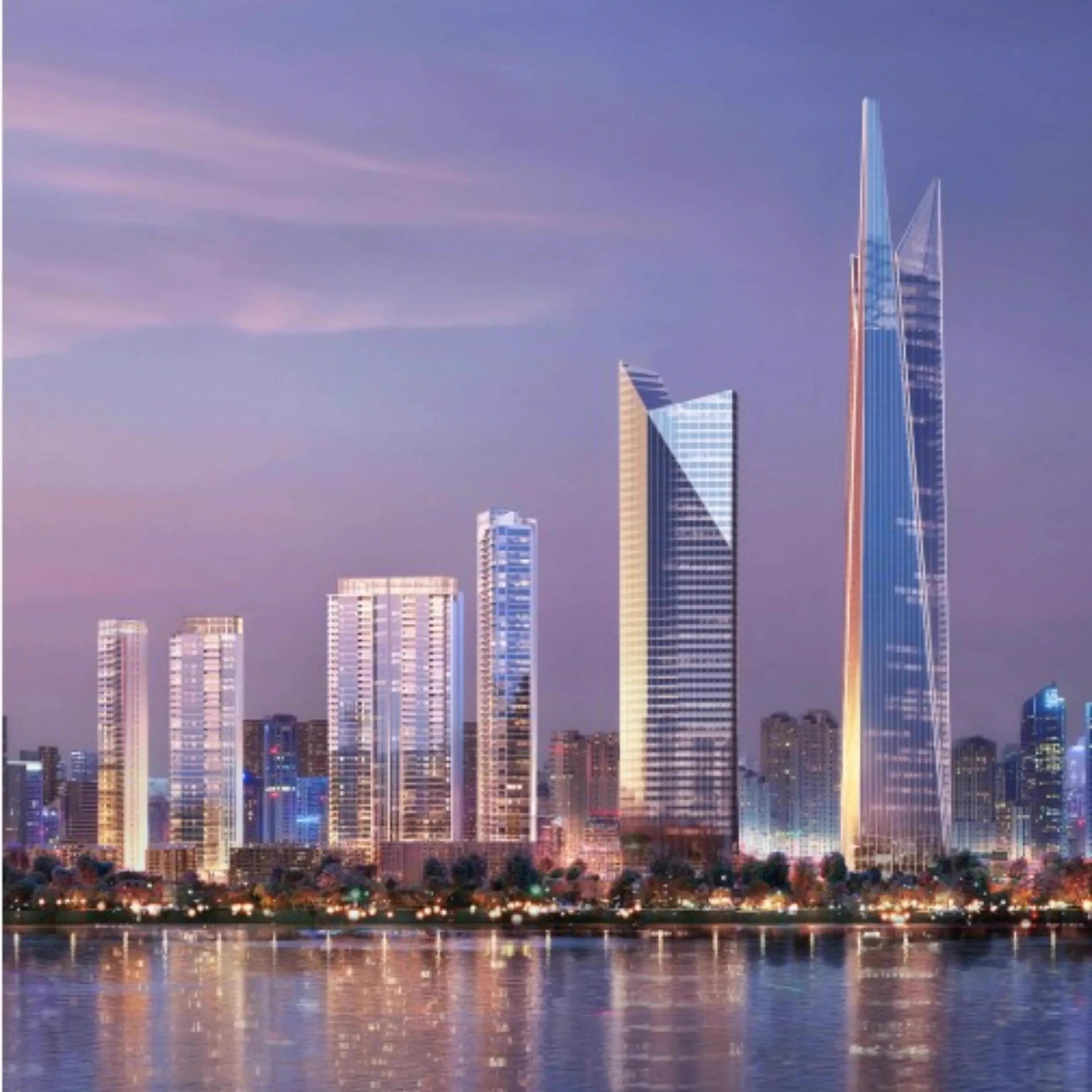 【GOA】武汉二七滨江250米超高层公寓建筑方案文本115页 2022.1