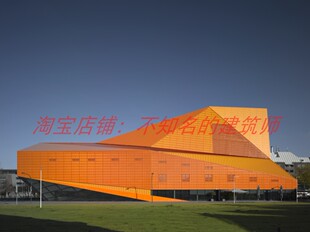 【UNStudio】荷兰阿格拉剧院方案设计平立面+实景图