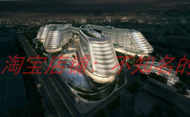 【ZAHA】扎哈上海凌空SOHO施工图2GB+方案文本130页