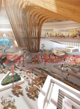 【UNStudio】深圳万象食家商场方案设计方案文本87页