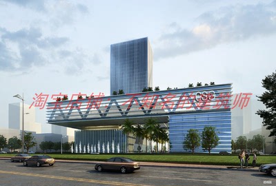 【美国SOM】广州琶洲电网生产调度中心建筑设计方案文本115页