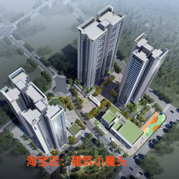 深圳阿波罗未来产业园启动区人才房建筑方案深化设计文本243页