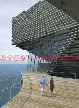 【隈研吾】英国邓迪VA博物馆建筑方案文本118页 200MB