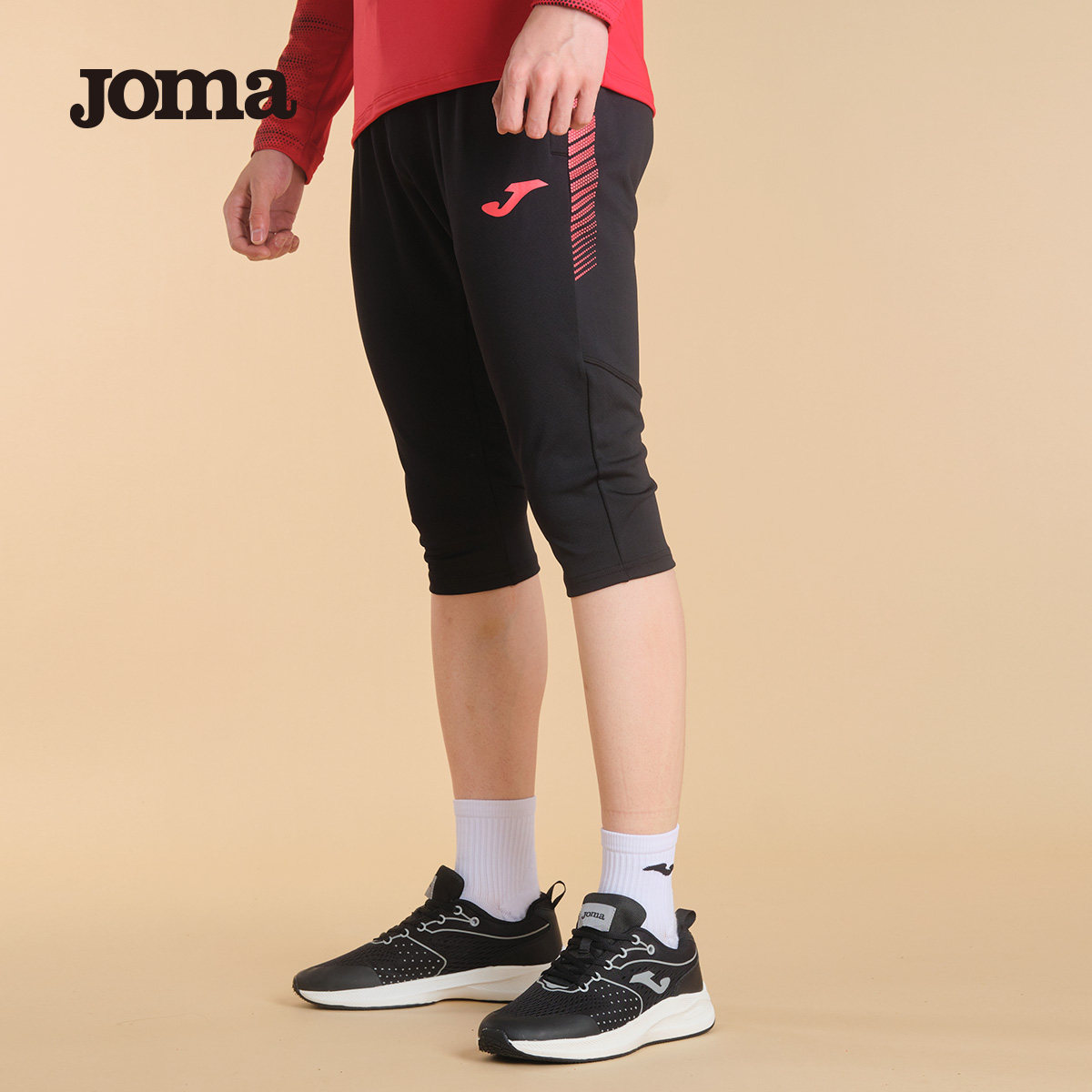 Joma荷马男足球训练七分裤收脚