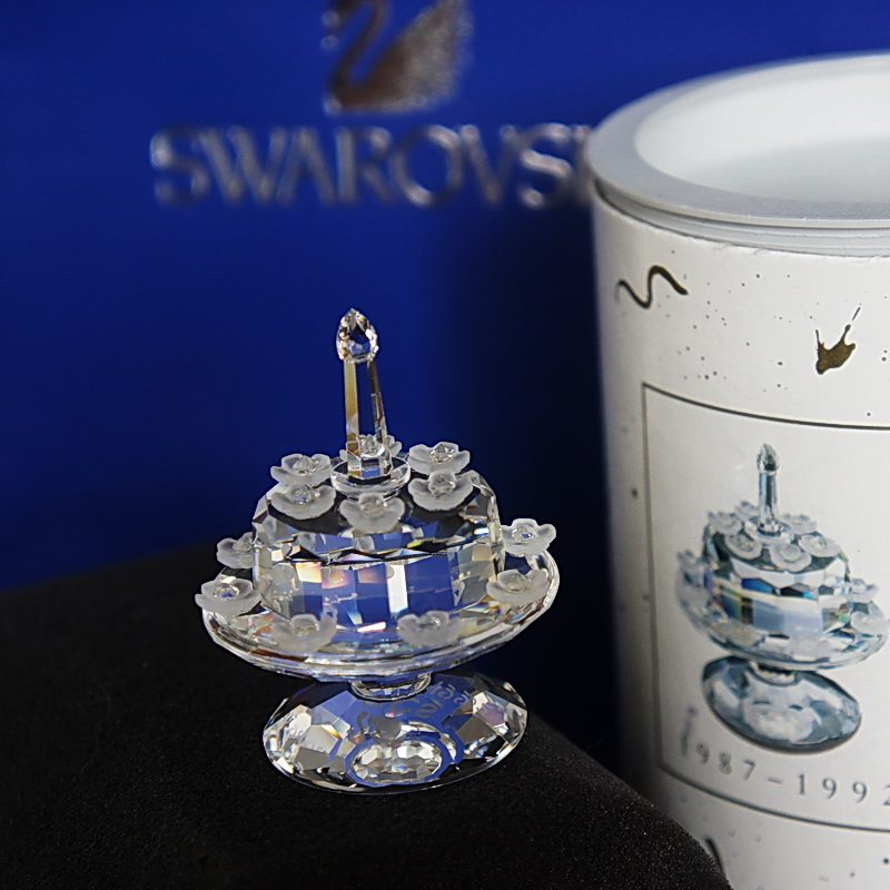 现货附小票 施华洛世奇 SCS特别款 生日蛋糕 水晶摆件 169678
