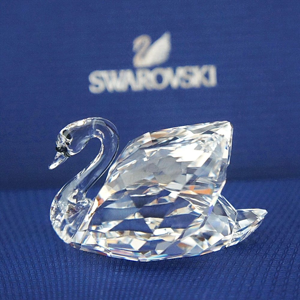 现货附小票 施华洛世奇 小号纯净天鹅水晶摆件5400171 经典款
